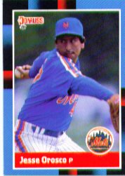 1988 Donruss Baseball Cards    192     Jesse Orosco